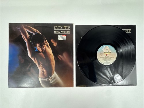 IGGY POP New Values ARISTA LP Vinyl 1979 Good SPART 1902