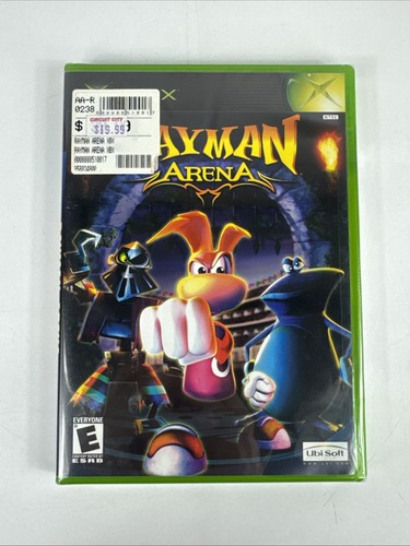 *SEALED* Rayman Arena (Original Microsoft Xbox, 2002) Brand New Factory Sealed