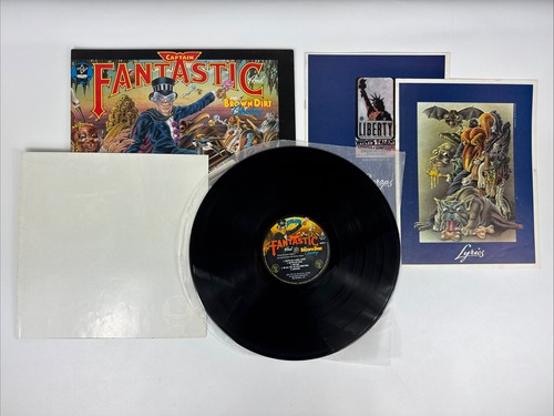 Elton John Captain Fantastic And The Brown Dirt Cowboy LP Vinyl Record - VG+/VG+